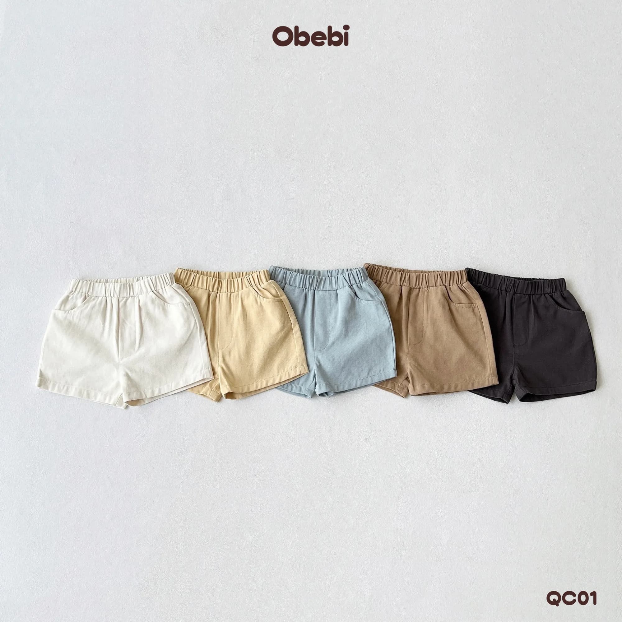 QC01 – Quần Sooc Đùi Obebi