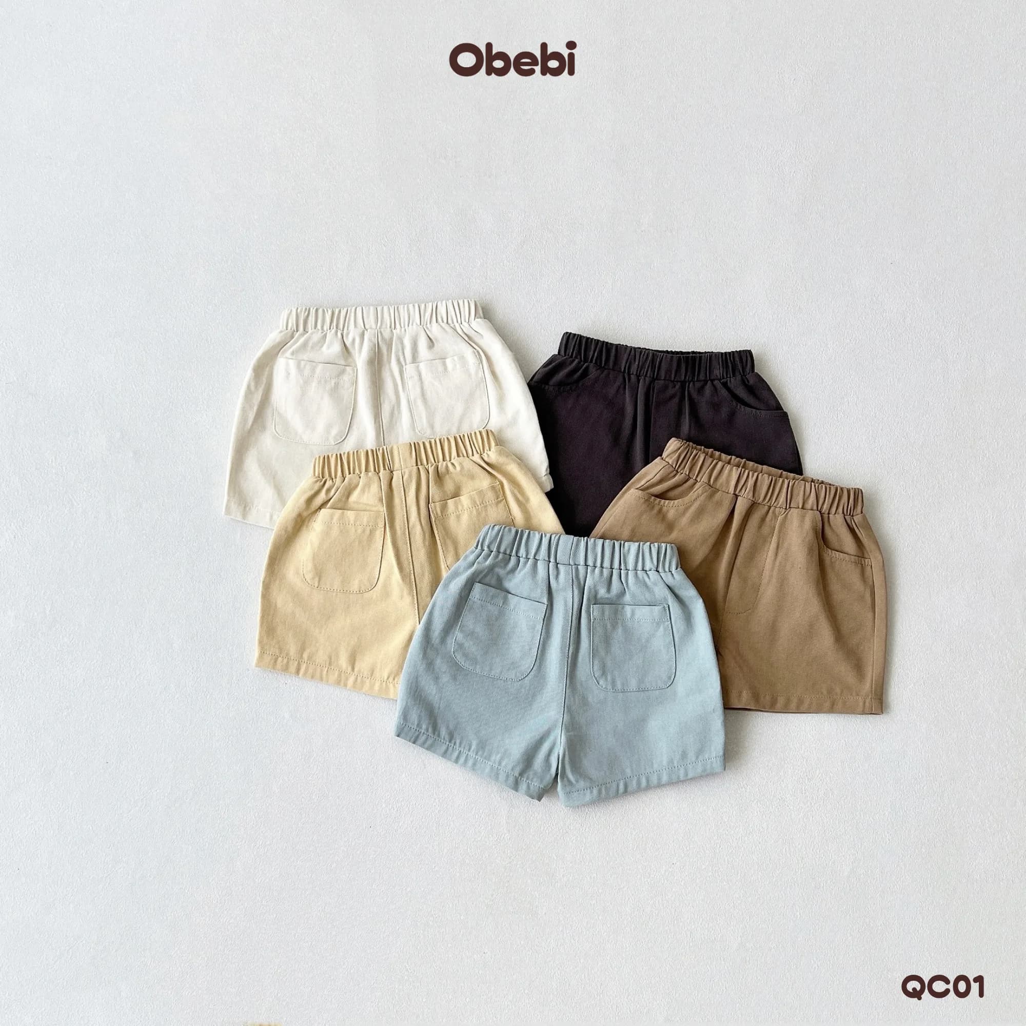 QC01 – Quần Sooc Đùi Obebi