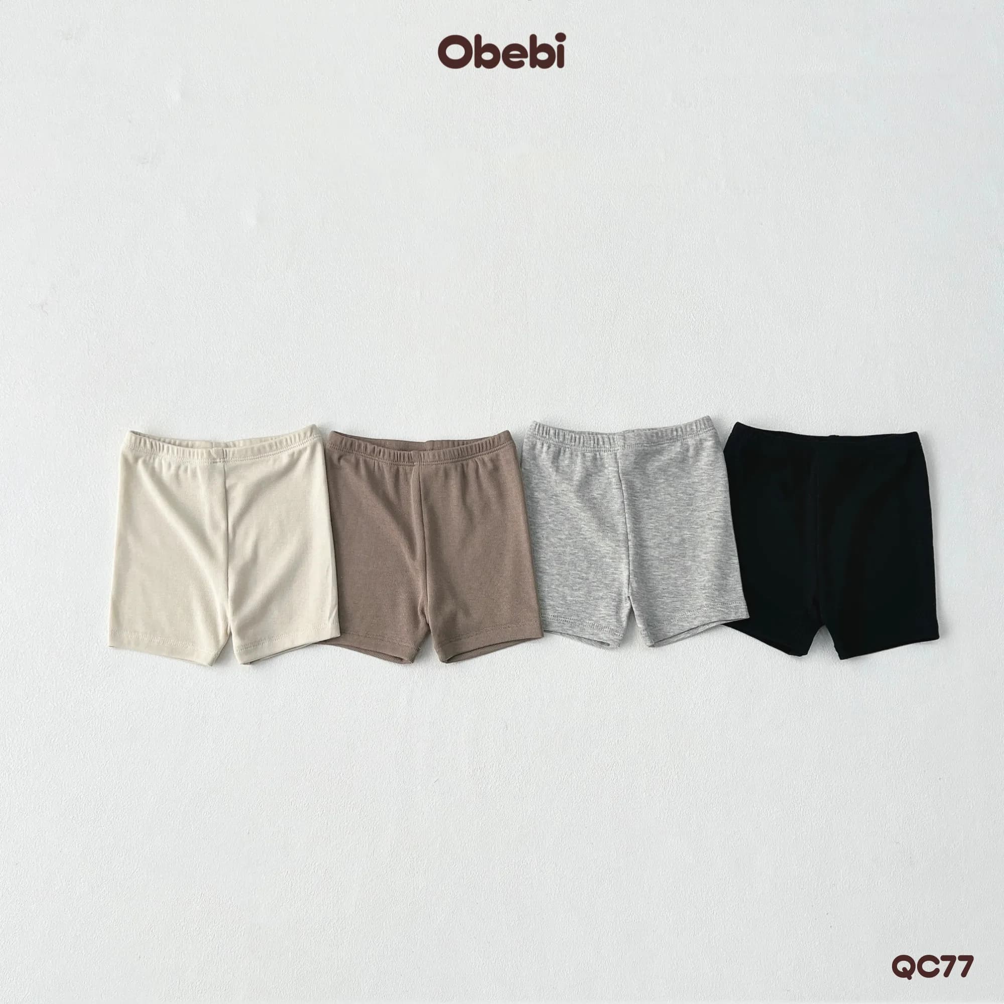 QC77 – Quần Legging Vải Kháng Khuẩn, Chống Mạt Obebi